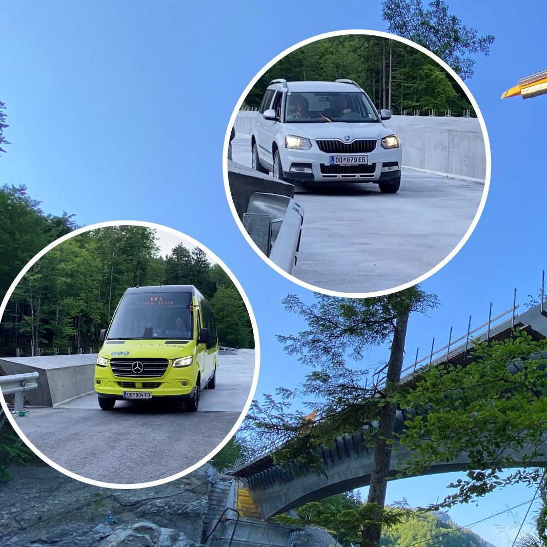 Seit Freitagvormittag darf über die Rappenlochbrücke gefahren werden.