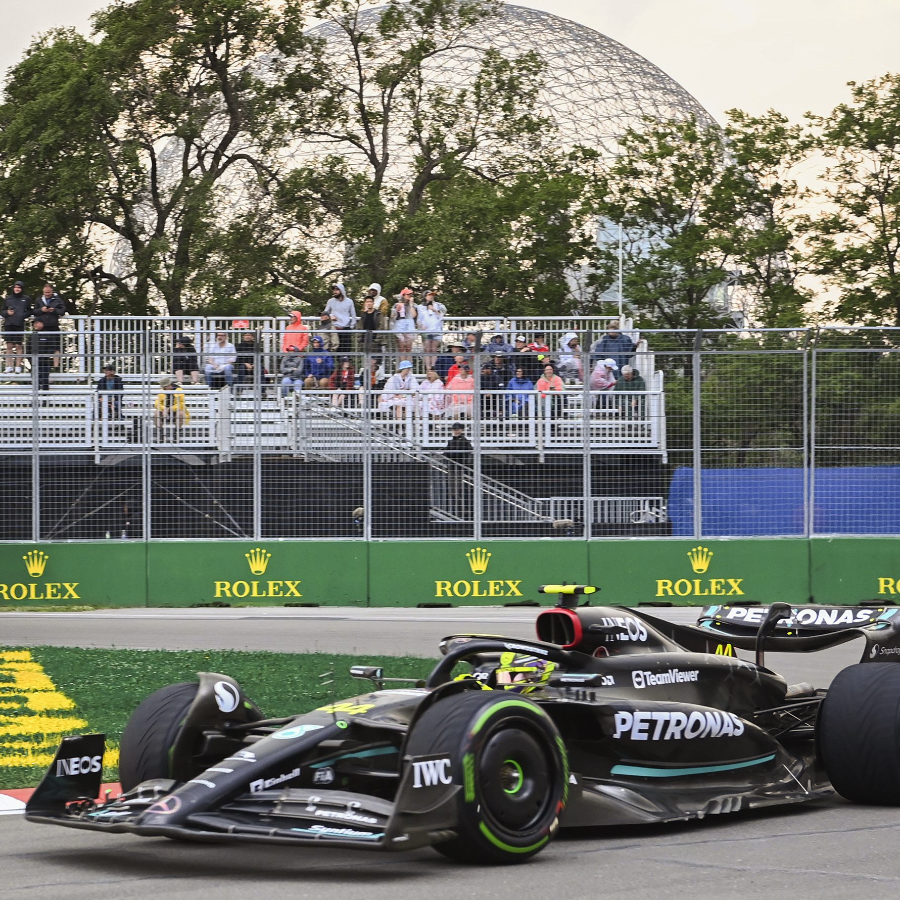 Lewis Hamilton geht mit Trainings-Bestzeit in die Qualifikation.
