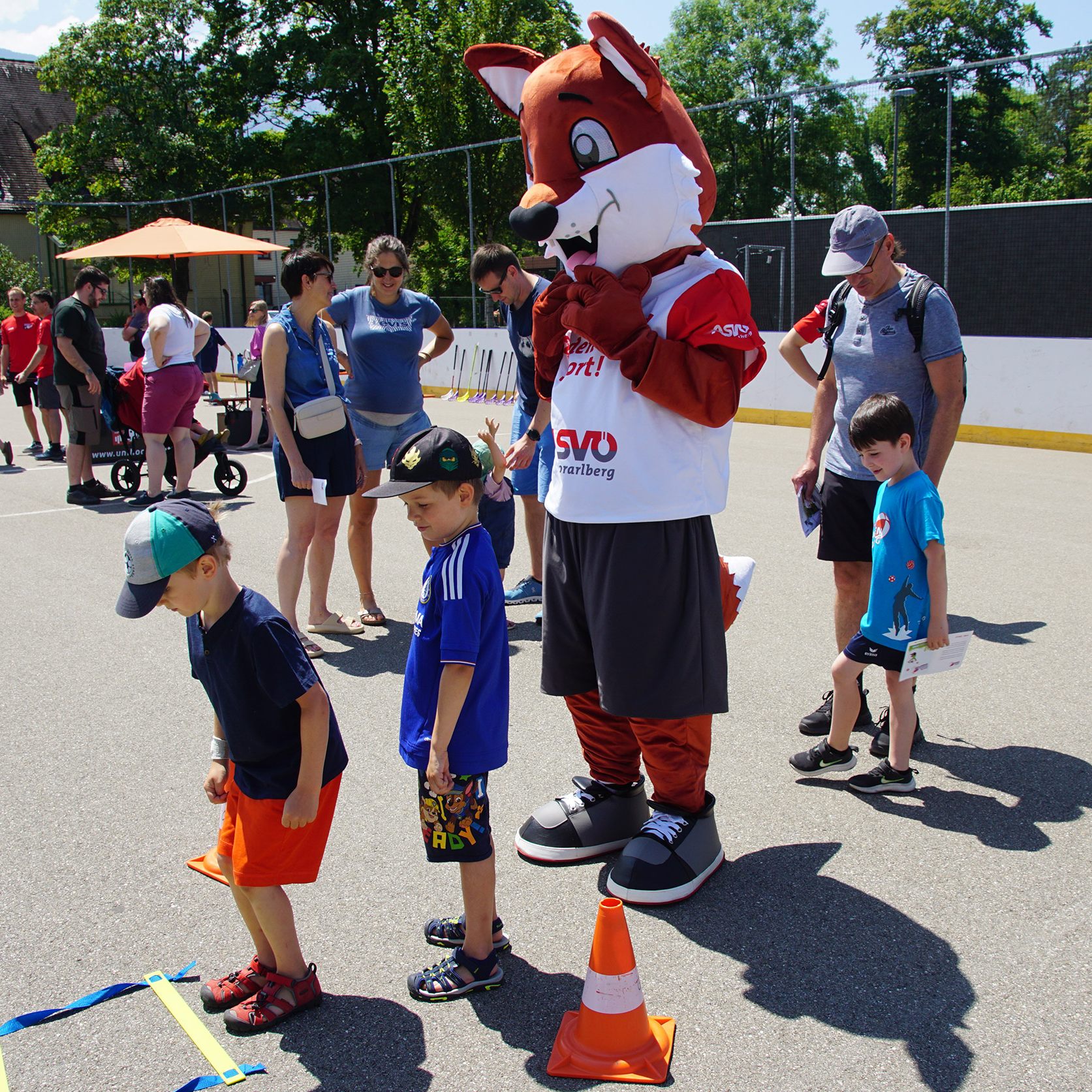 Mehr als tausend Sportler waren mit Eifer dabei.