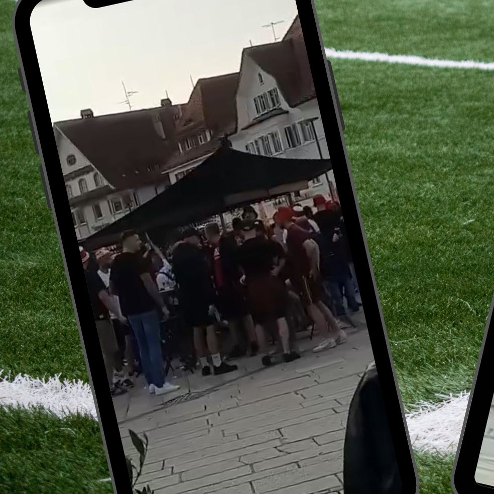 GAK-Fans feiern in Dornbirn.