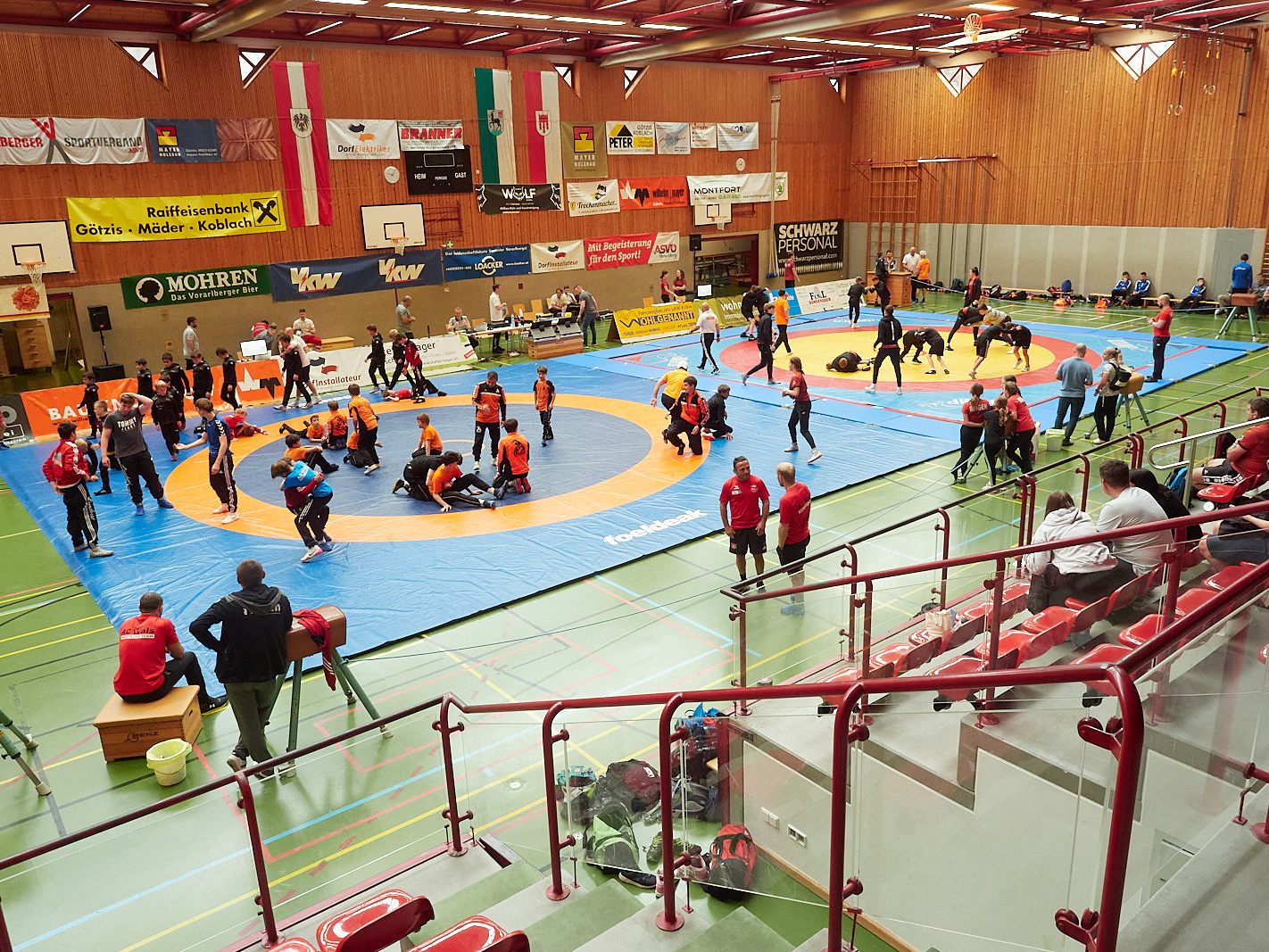 Sporthalle der Mittelschule Götzis - ÖM Nachwuchs Sporthalle der Mittelschule Götzis - ÖM Nachwuchs
