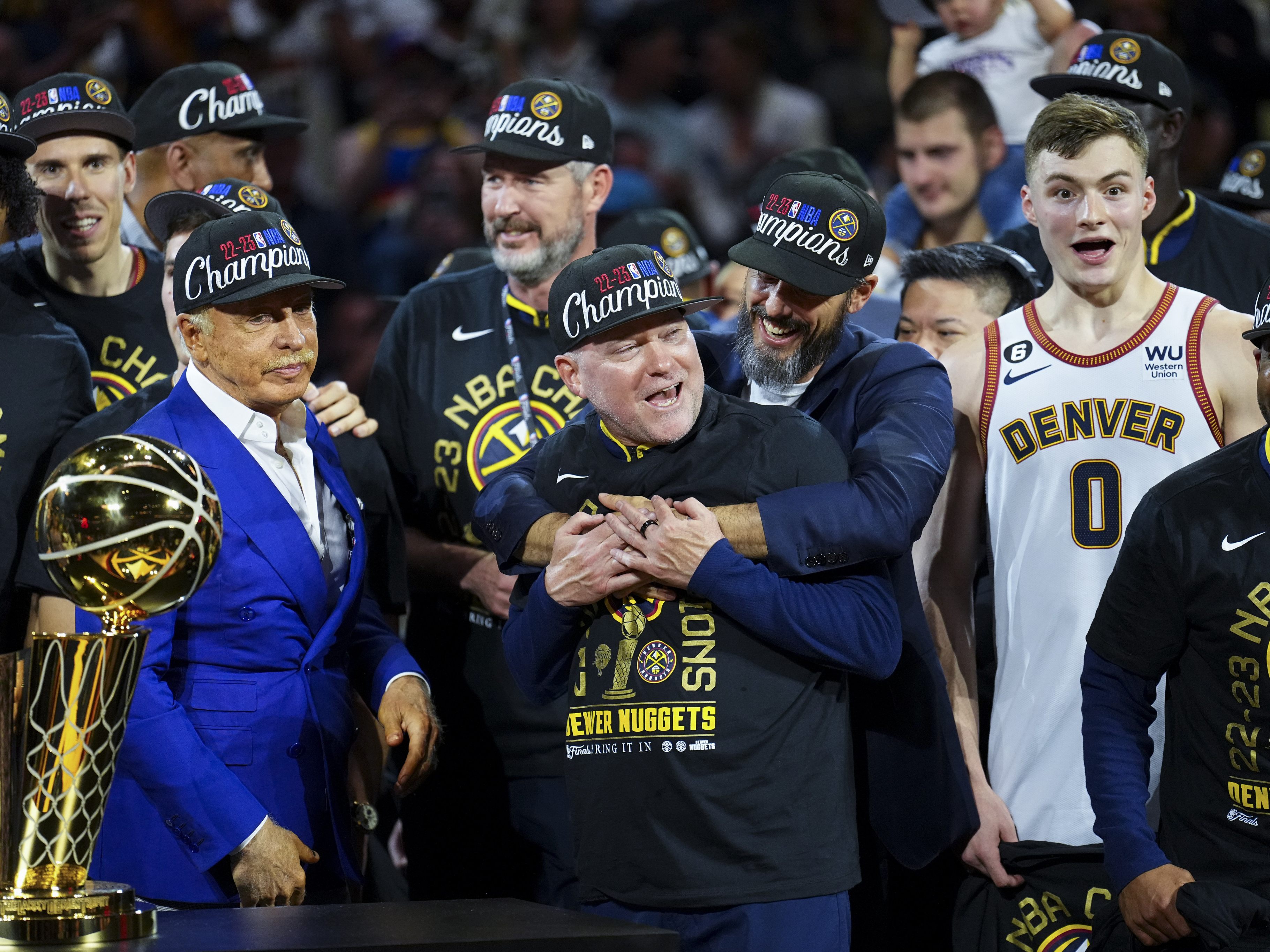Serbe Nikola Jokic bester Scorer der Partie.