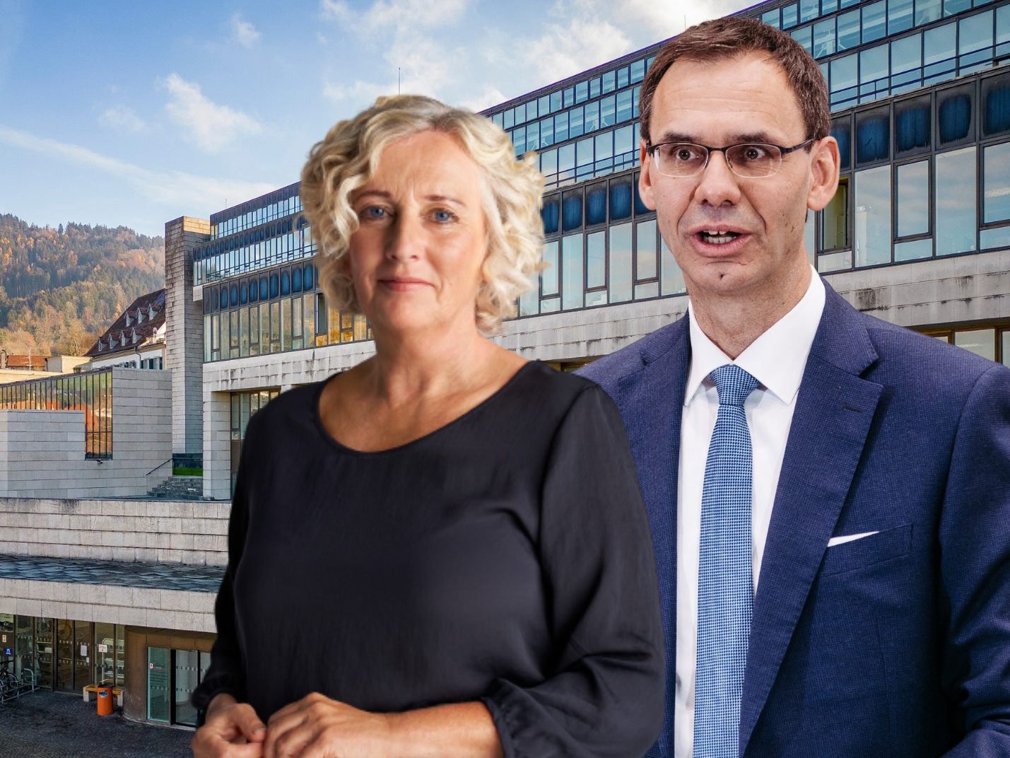 LR Katharina Wiesflecker und LH Markus Wallner.