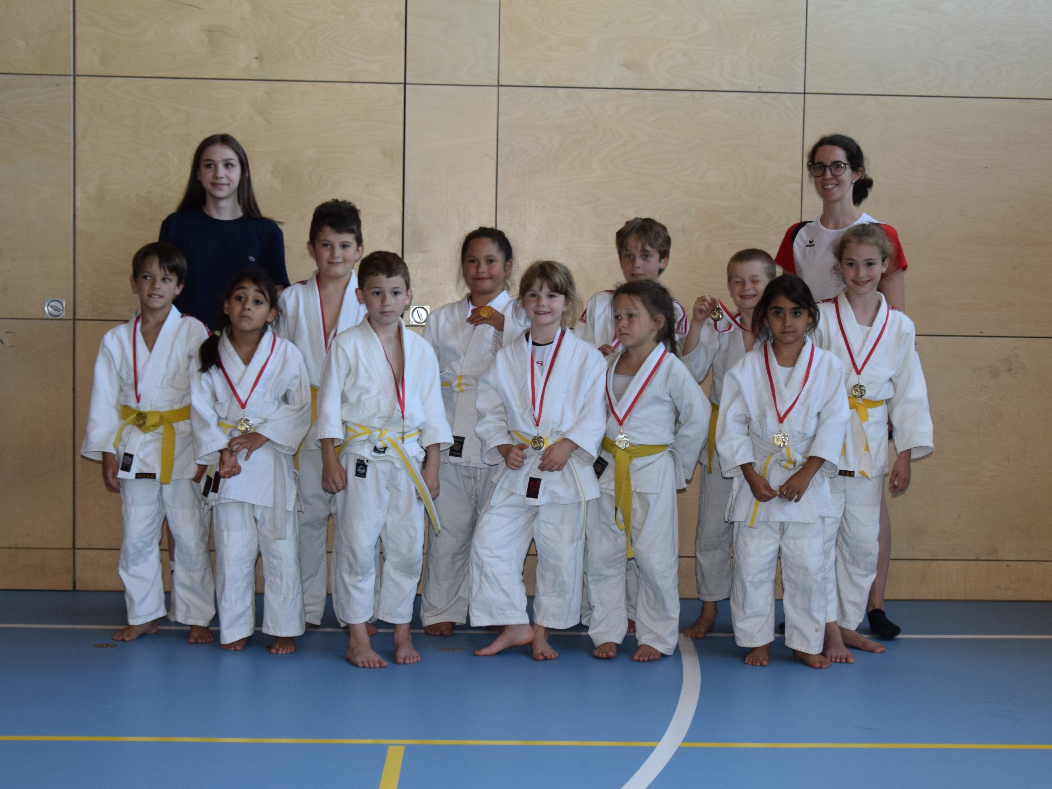 Unsere jungen Judokas