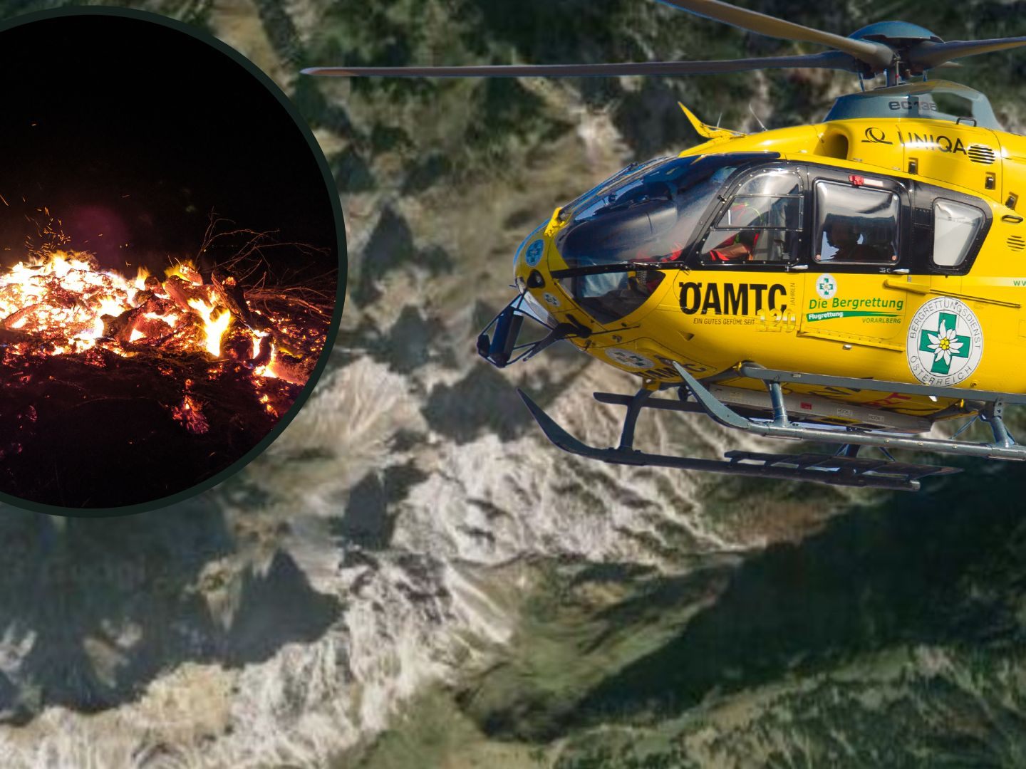 Gruppe wollte auf dem Tantermauses (1.822 Meter) Sonnwendfeuer entzünden Gruppe wollte auf dem Tantermauses (1.822 Meter) Sonnwendfeuer entzünden