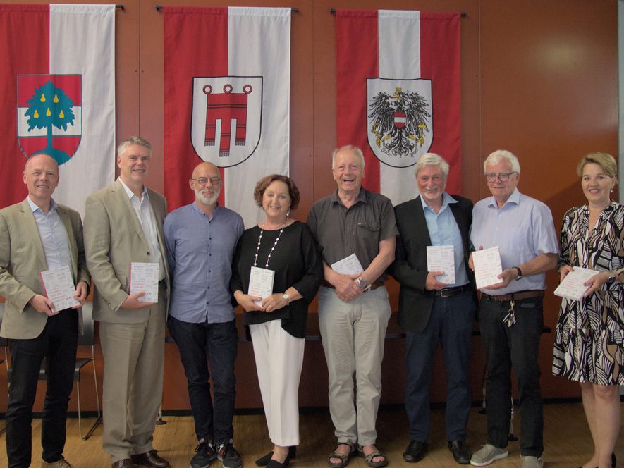 Die 50. Ausgabe der Dornbirner Schriften wurde kürzlich vorgestellt. Die 50. Ausgabe der Dornbirner Schriften wurde kürzlich vorgestellt.