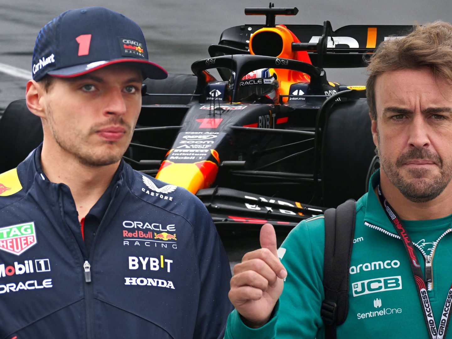Verstappen und Alonso starten aus der ersten Startreihe