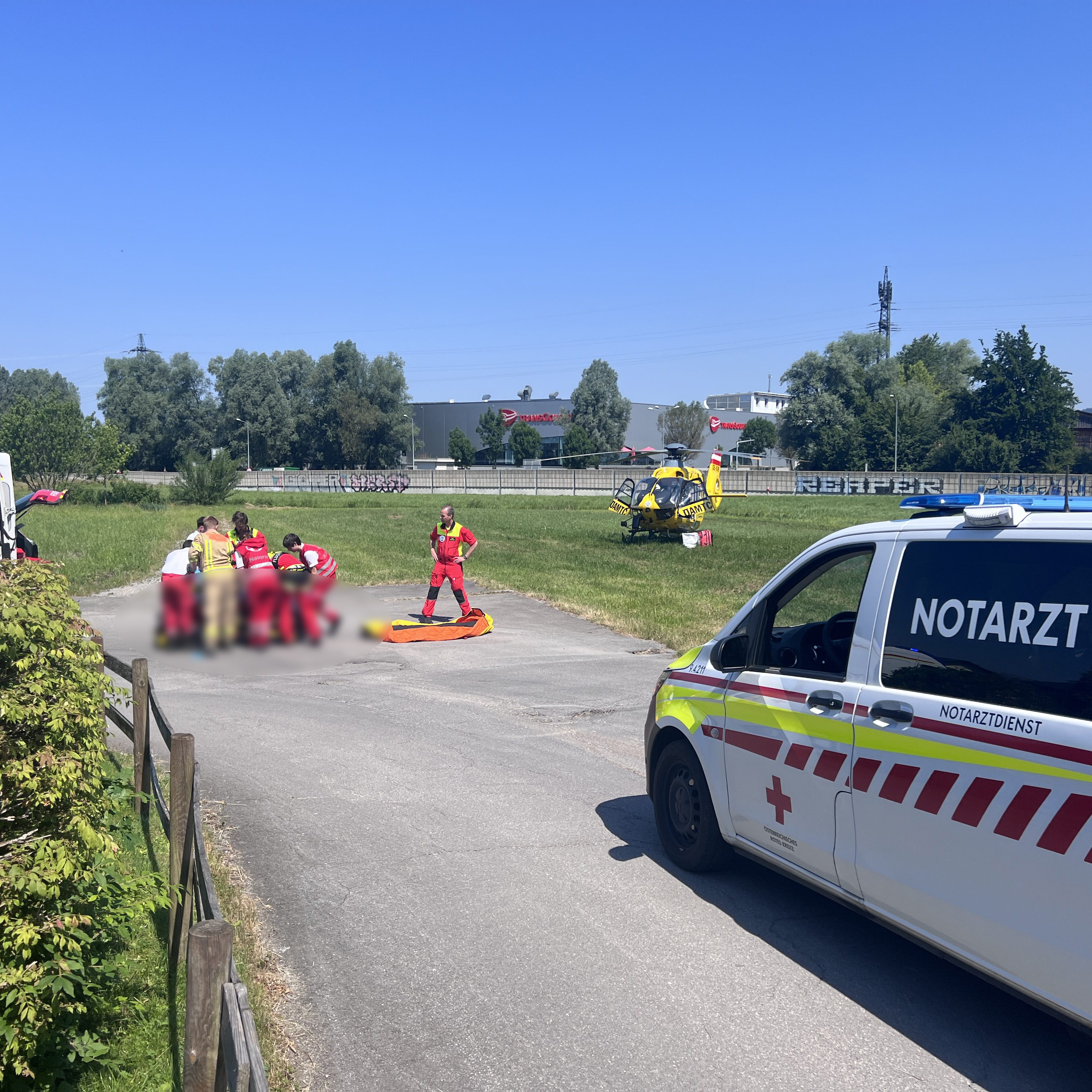 Schwerer Unfall in Haselstauden.