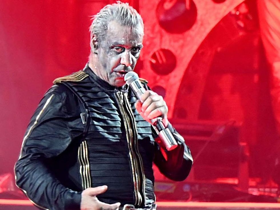 Rammstein-Frontmann Till Lindemann. Rammstein-Frontmann Till Lindemann.