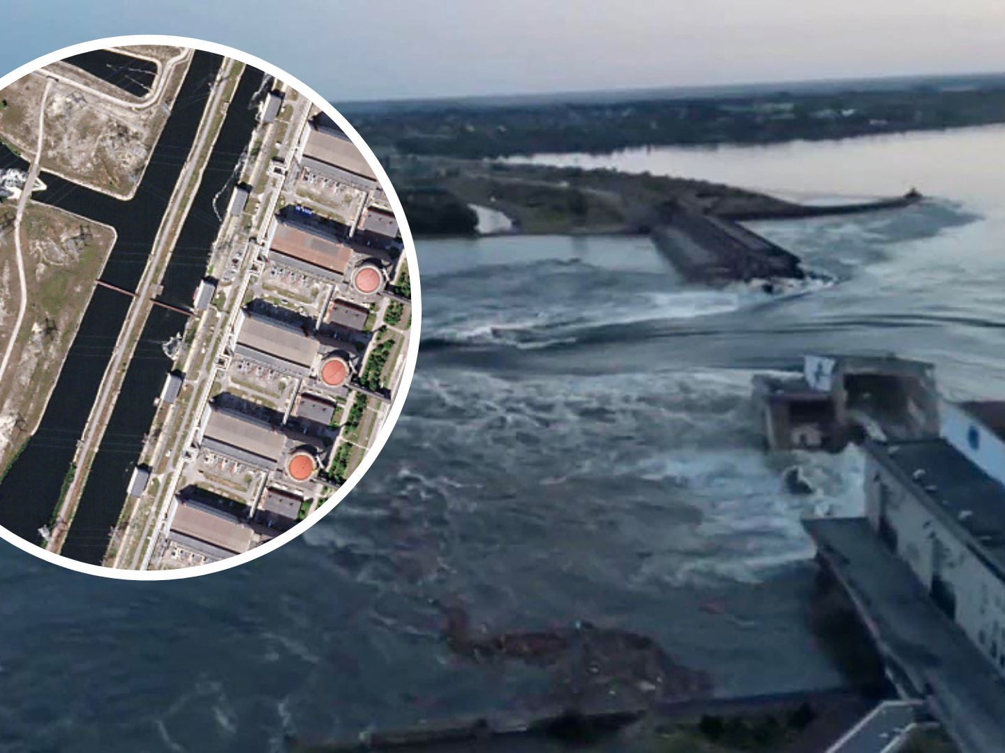 IAEA-Chef gibt vorläufige Entwarnung - Selenskyj leitet Krisensitzung zu Trinkwasserversorgung