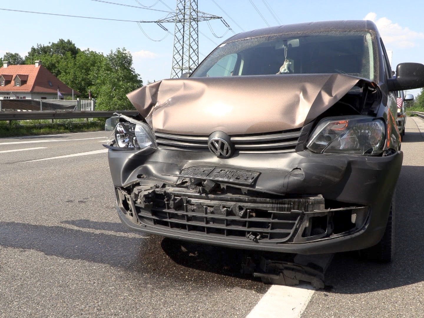 Am Freitag kam es auf der A14 zu einem Verkehrsunfall.