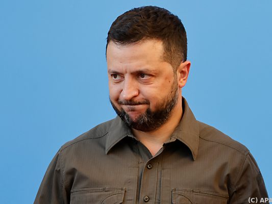 Ukrainischer Präsident strahlte schon mehr Zuversicht aus