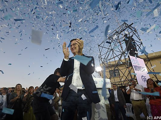 Spanien-Wahl: Konservativer PP-Chef Feijóo geht als Favorit ins Rennen Spanien-Wahl: Konservativer PP-Chef Feijóo geht als Favorit ins Rennen