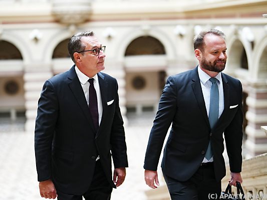 Strache kommt zu Berufungsverhandlung Strache kommt zu Berufungsverhandlung