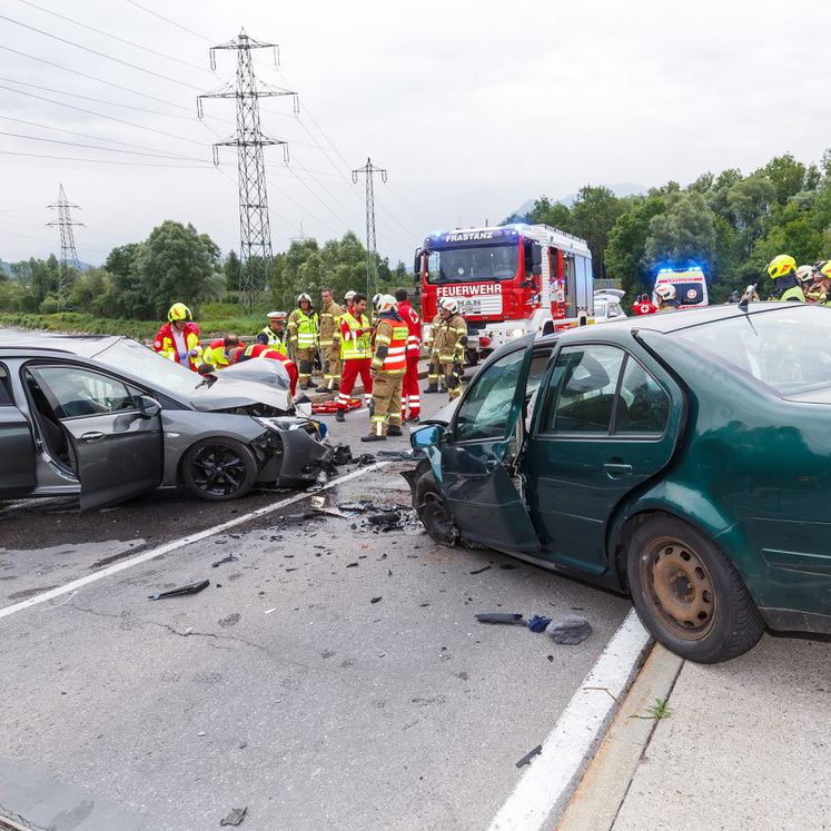 Die Unfallstelle auf der Illbrücke (L65).