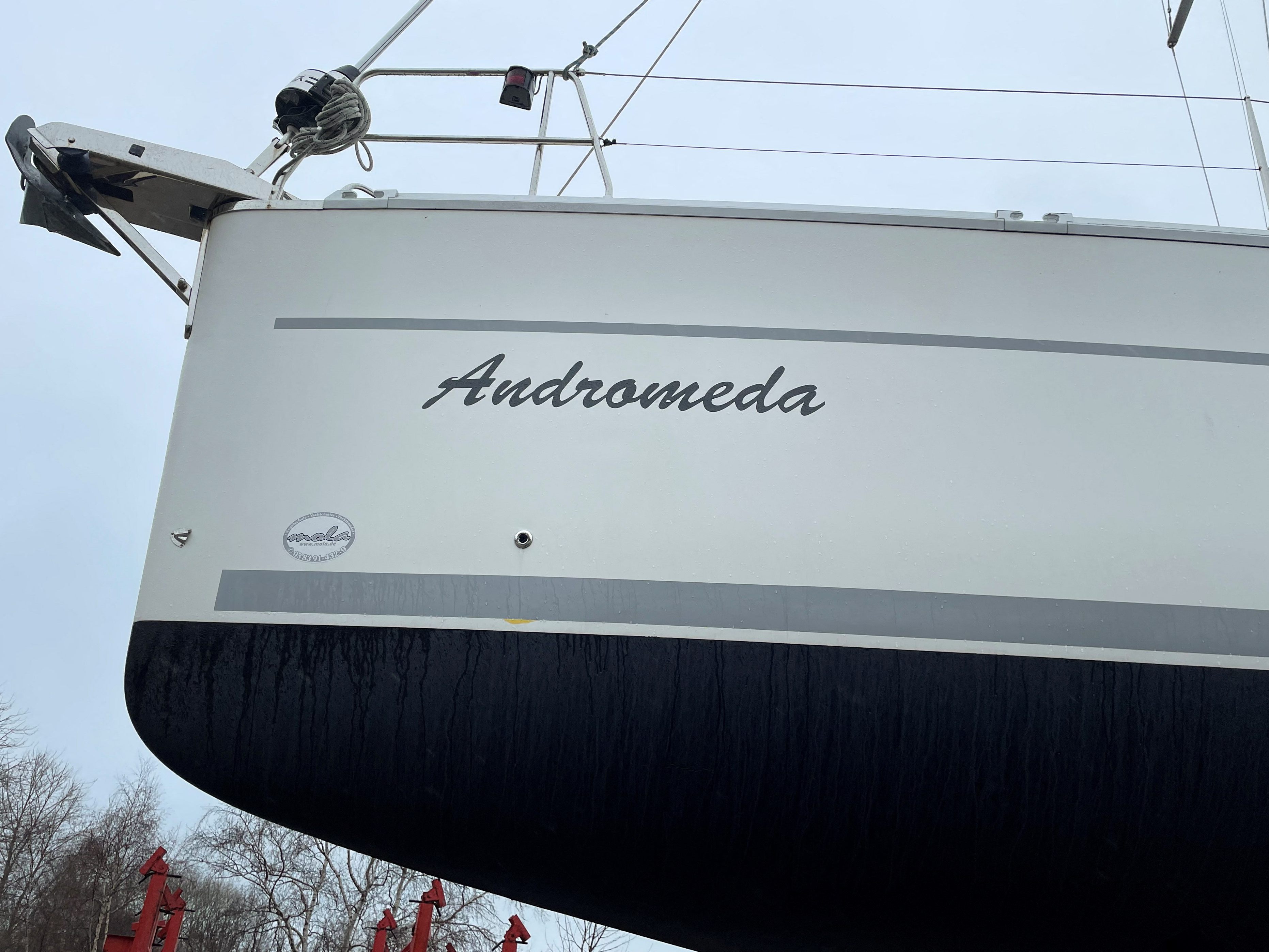 Ermittler haben Sprengstoff an der Yacht "Andromeda" gefunden. Ermittler haben Sprengstoff an der Yacht "Andromeda" gefunden.