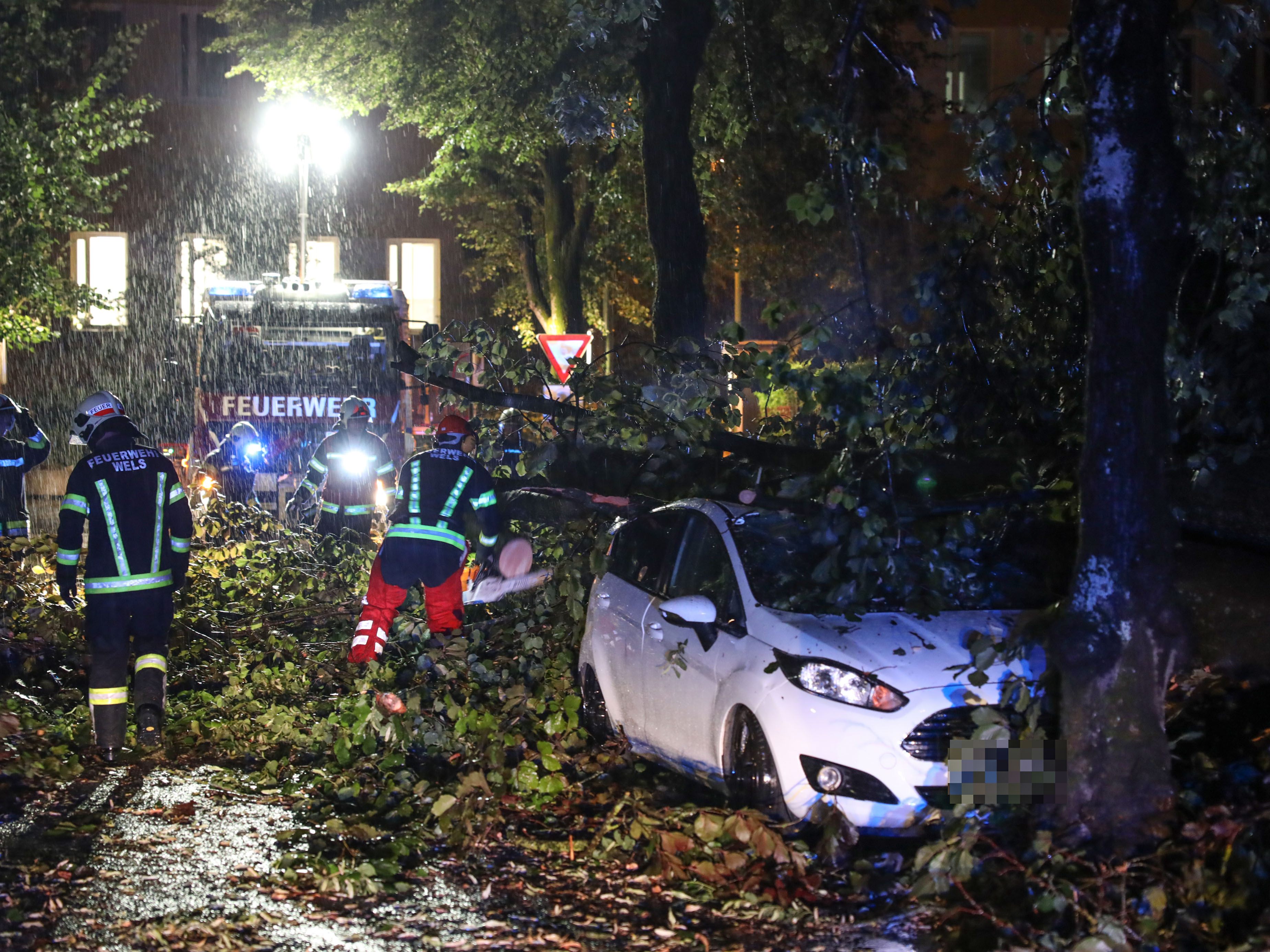 Der Sturm sorgte für zahlreiche Feuerwehreinsätze.
