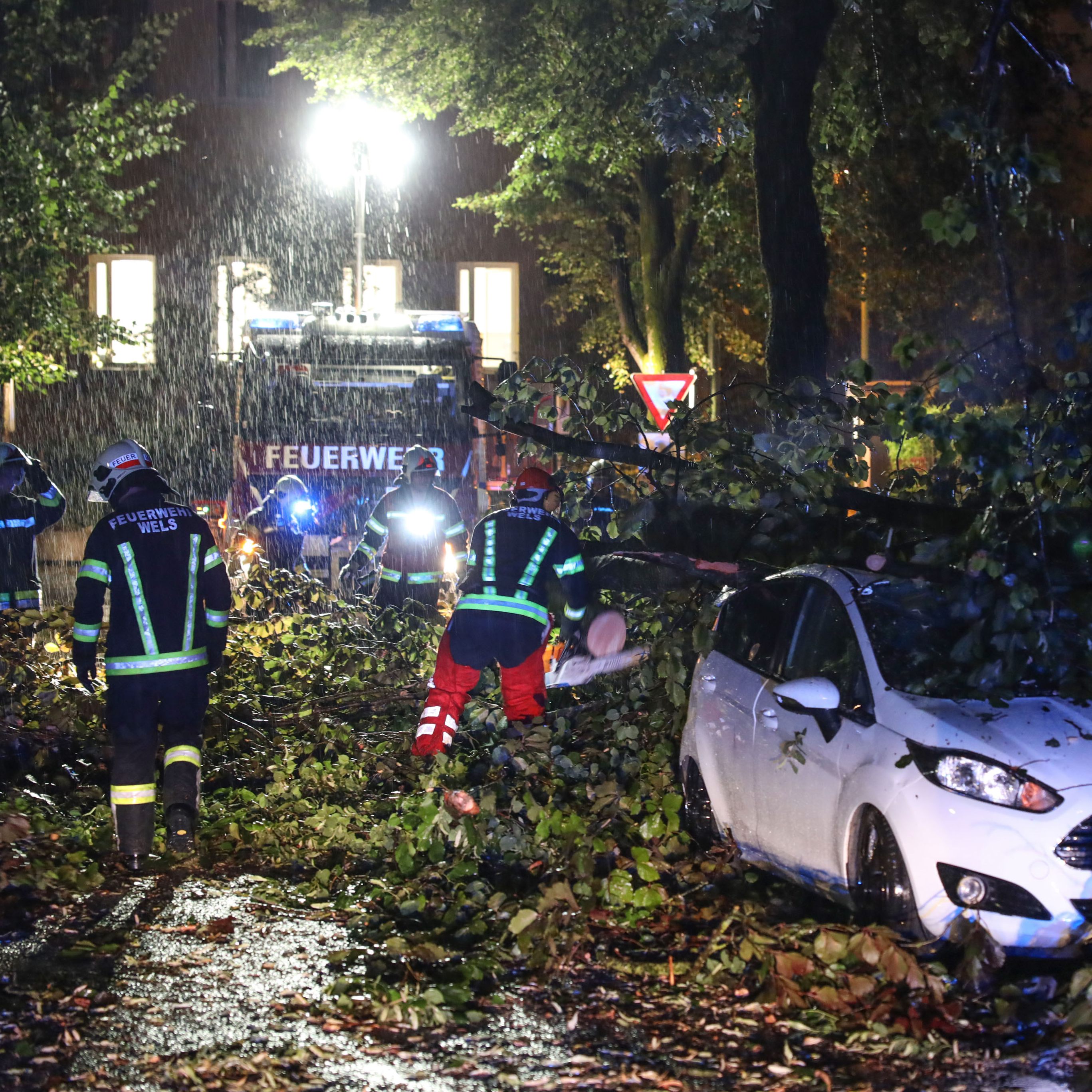 Am Mittwoch zogen starke Unwetter über Österreich.