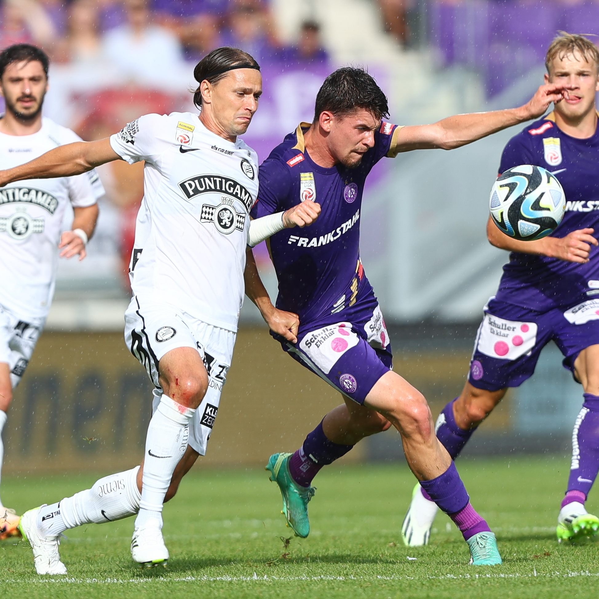 Austria Wien ging im Heimspiel gegen Sturm Graz unter.