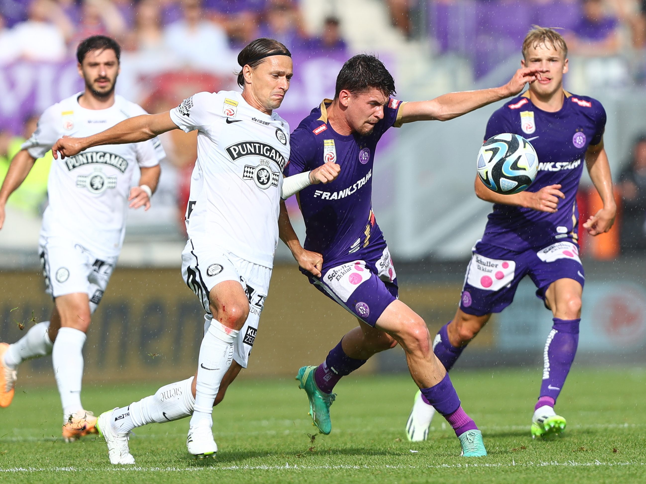 Austria Wien ging im Heimspiel gegen Sturm Graz unter. Austria Wien ging im Heimspiel gegen Sturm Graz unter.
