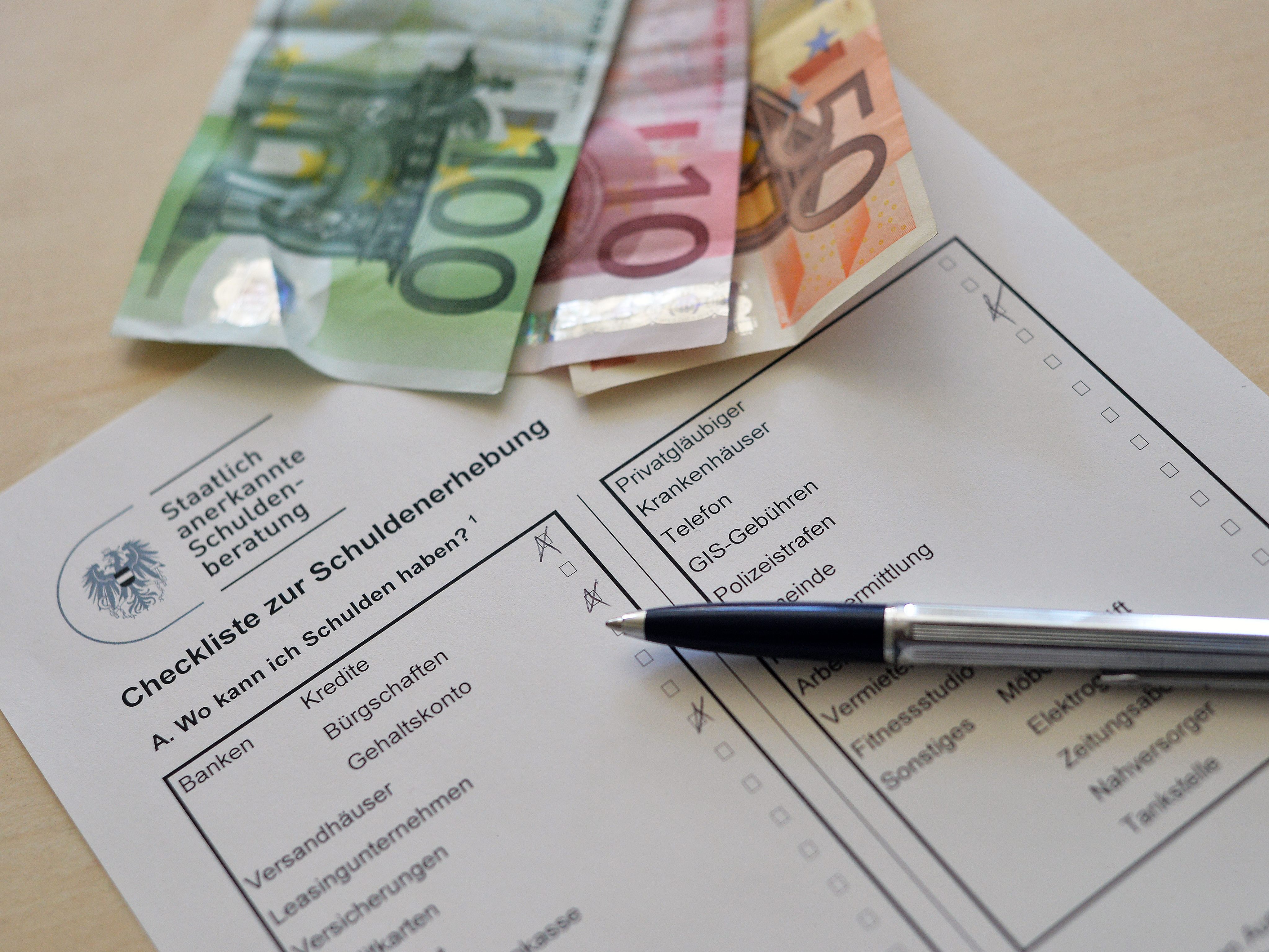 Die Teuerung könnte zu einem Ansteigen der Privatinsolvenzen führen. Die Teuerung könnte zu einem Ansteigen der Privatinsolvenzen führen.
