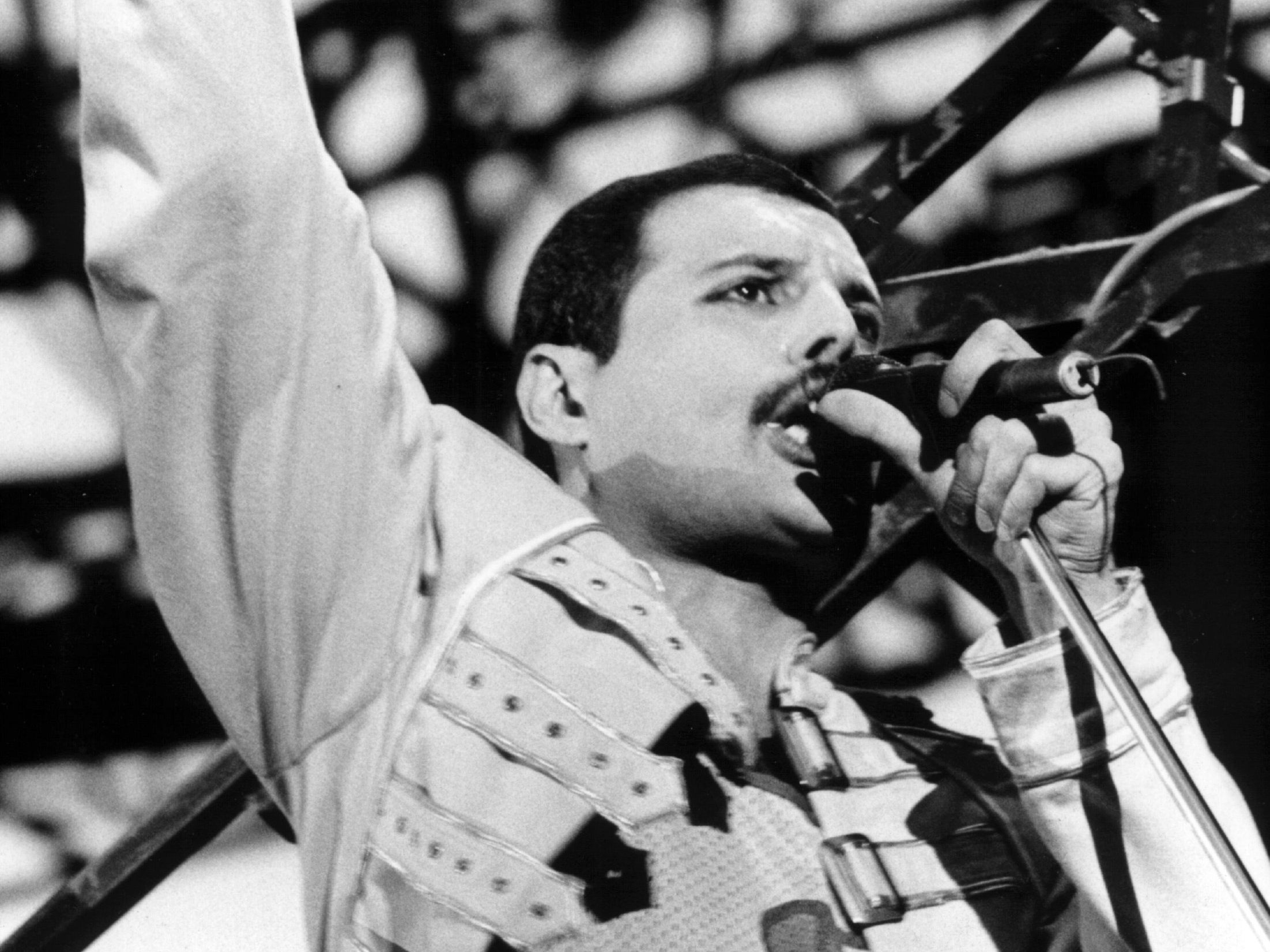 Später wurde er zum Star: Freddie Mercury musste mit seiner Band Queen einen holprigen Start hinnehmen.
