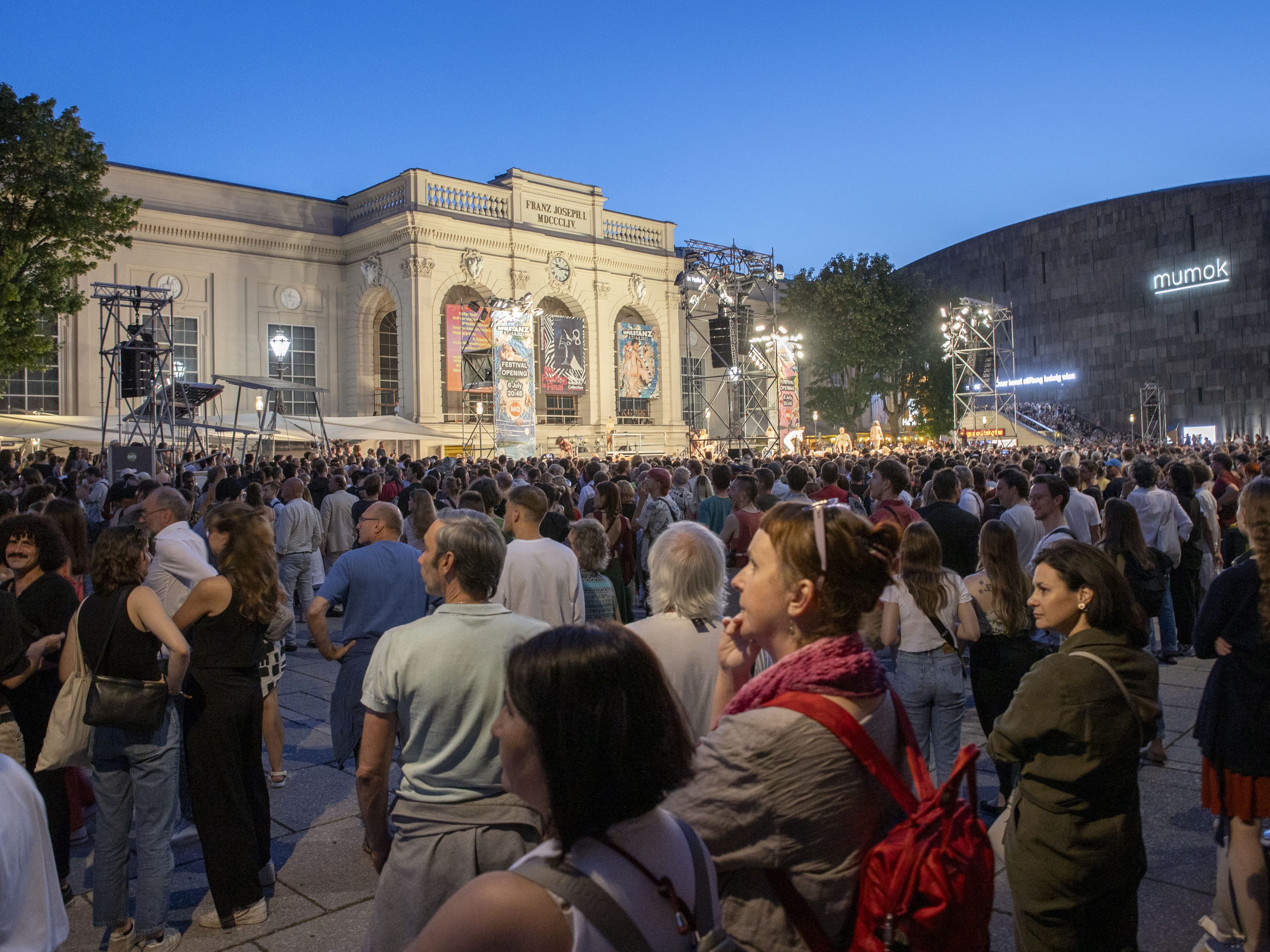 Am Donnerstag startete das 40. ImPulsTanz-Festival in Wien.