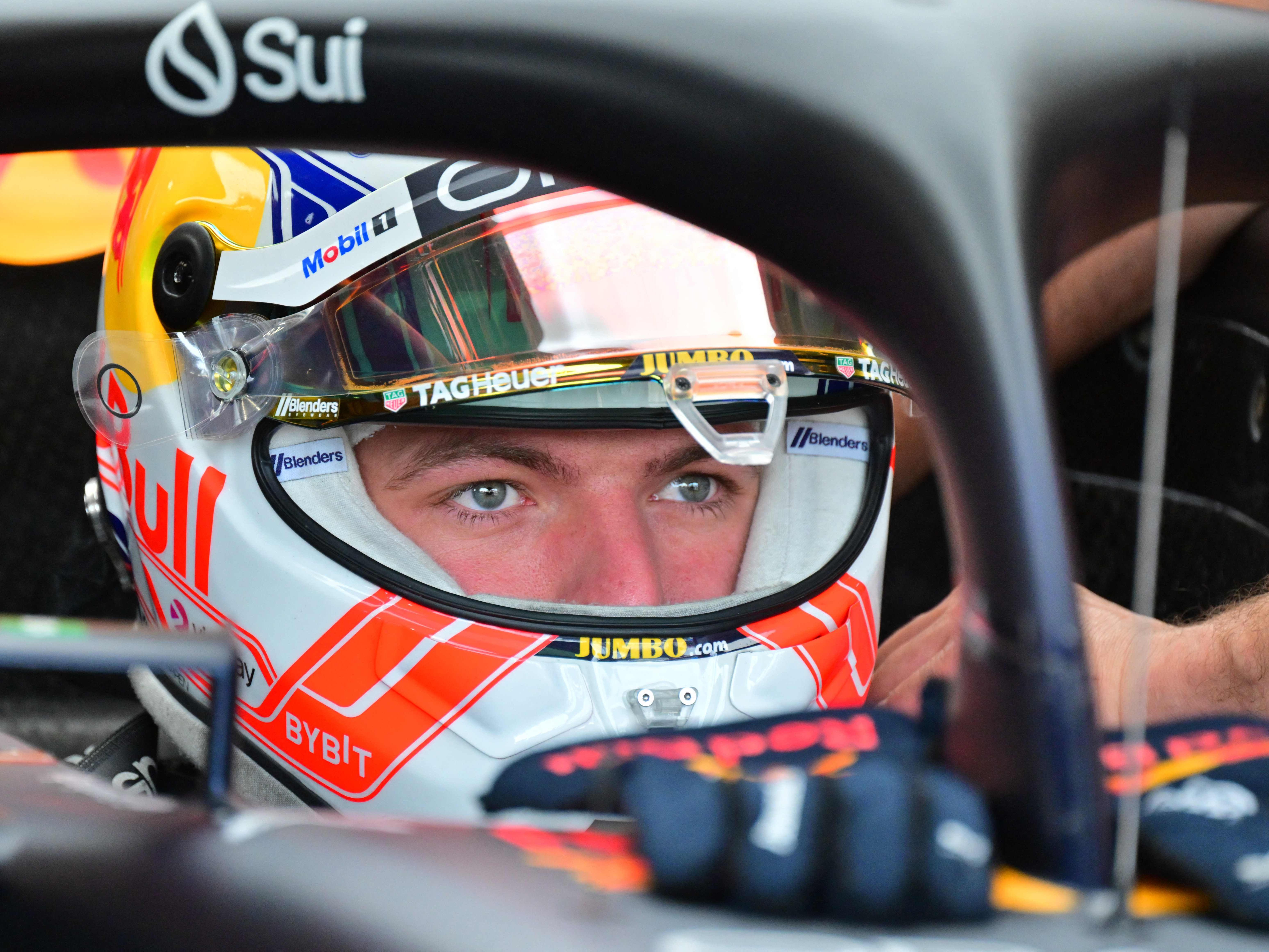 Max Verstappen startet auch in Silverstone von der Pole-Position.