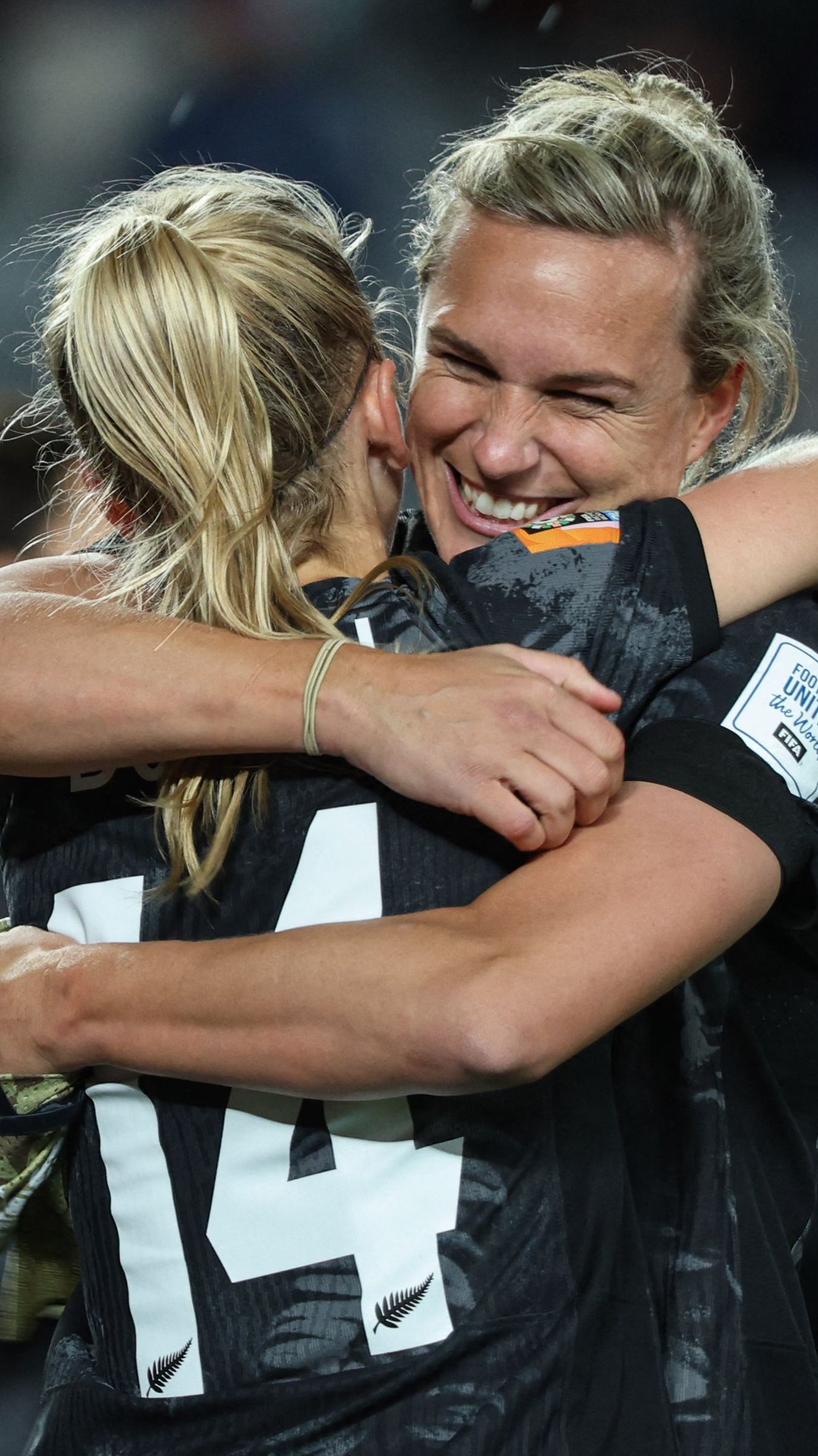 Die Neuseeländerinnen jubelten zum Auftakt der Fußball-WM.