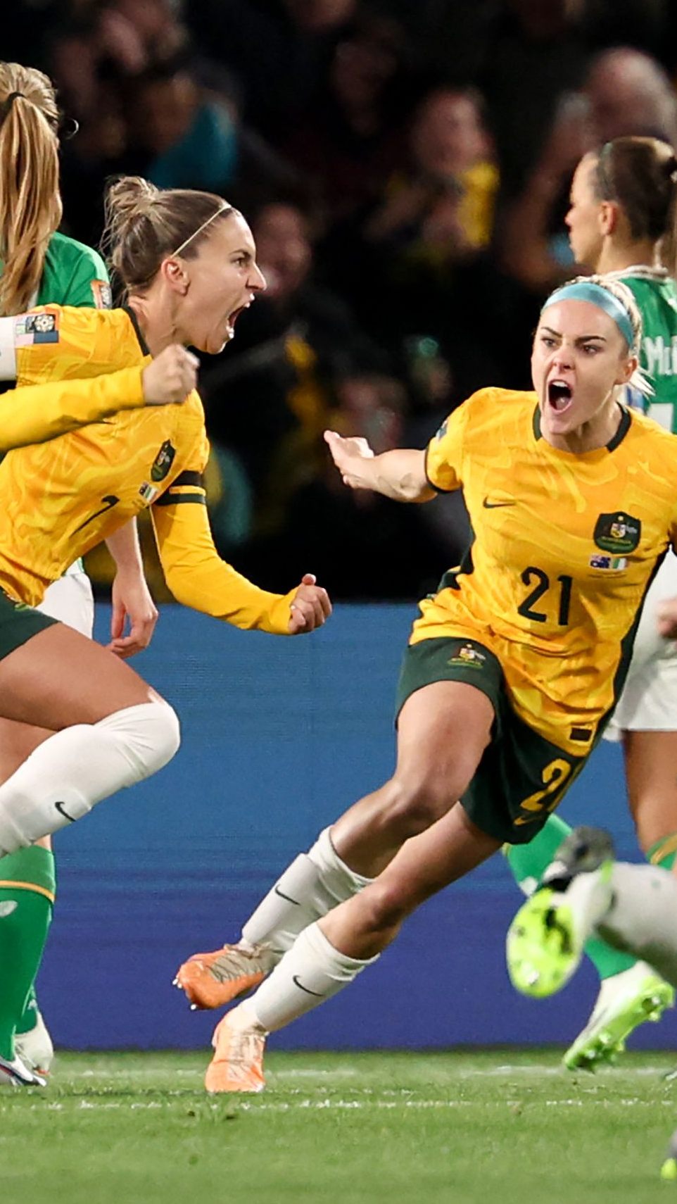 Stephanie Catley schoss Australien zum Sieg.