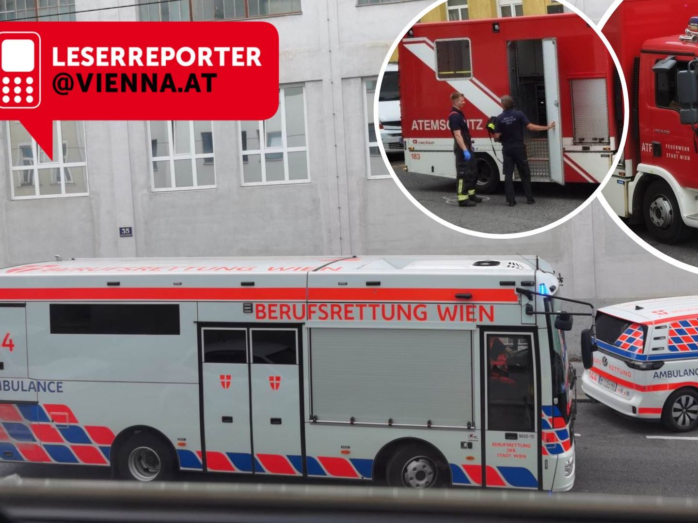 In Wien-Ottakring sorgte eine Schädlingsbekämpfung für einen größeren Einsatz. In Wien-Ottakring sorgte eine Schädlingsbekämpfung für einen größeren Einsatz.