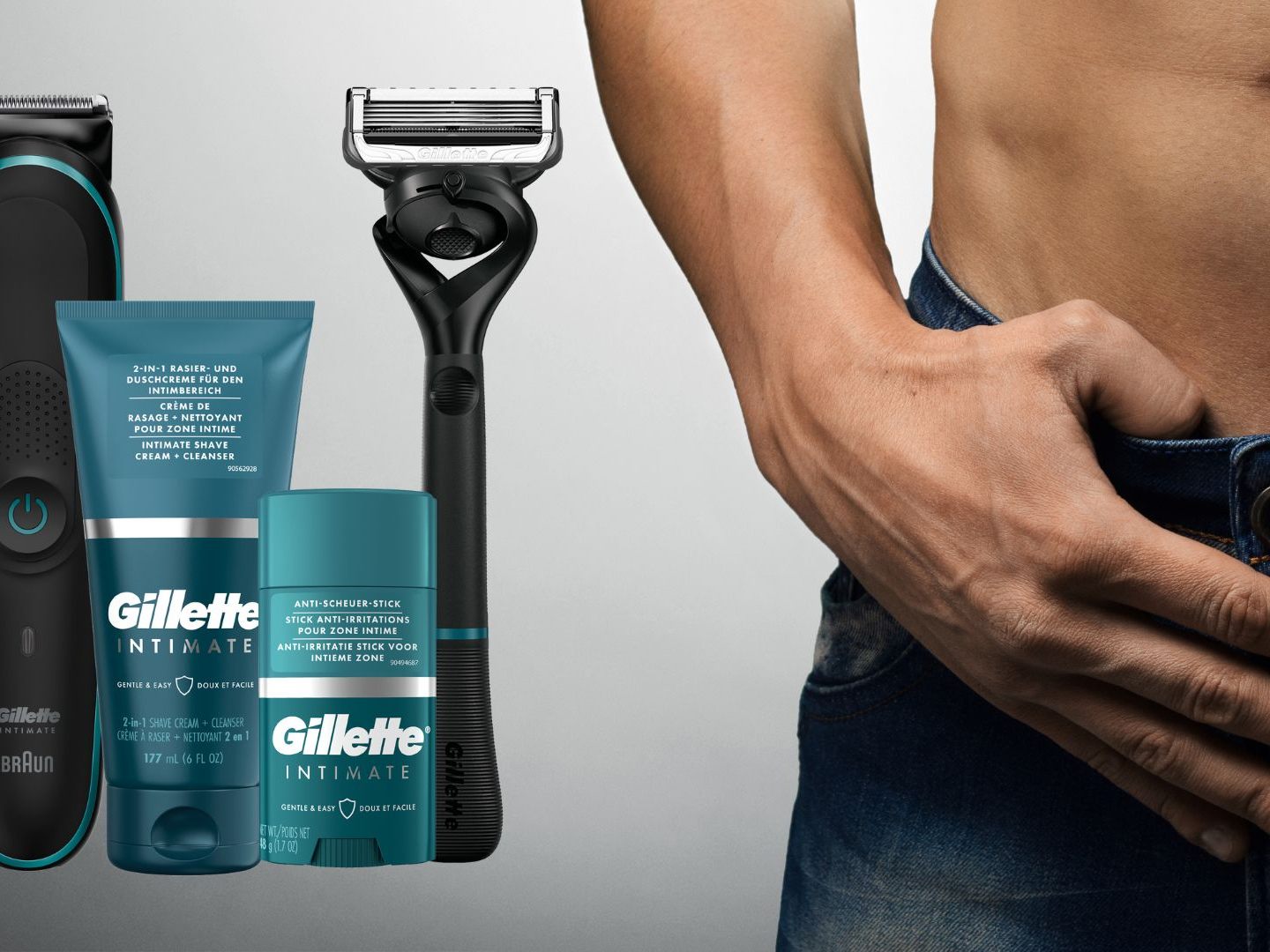Die neue Produktreihe Gillette Intimate ist perfekt auf die Bedürfnisse der Intimzone abgestimmt. Die neue Produktreihe Gillette Intimate ist perfekt auf die Bedürfnisse der Intimzone abgestimmt.