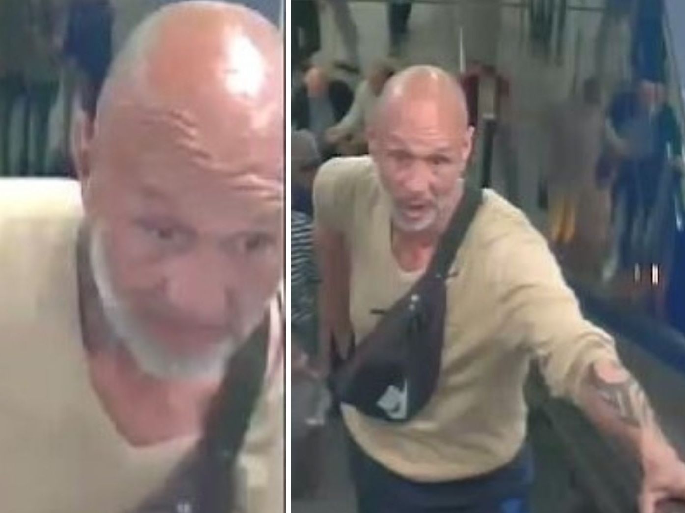 Die Polizei sucht Hinweise zu diesem Mann. Die Polizei sucht Hinweise zu diesem Mann.