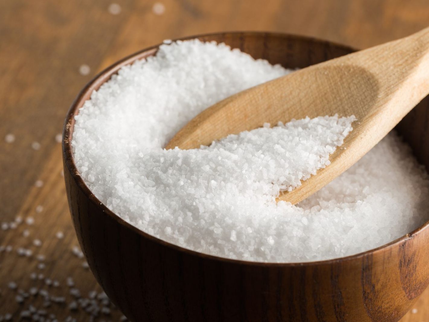 Salz ist bei großer Hitze im Sommer wichtig. Salz ist bei großer Hitze im Sommer wichtig.