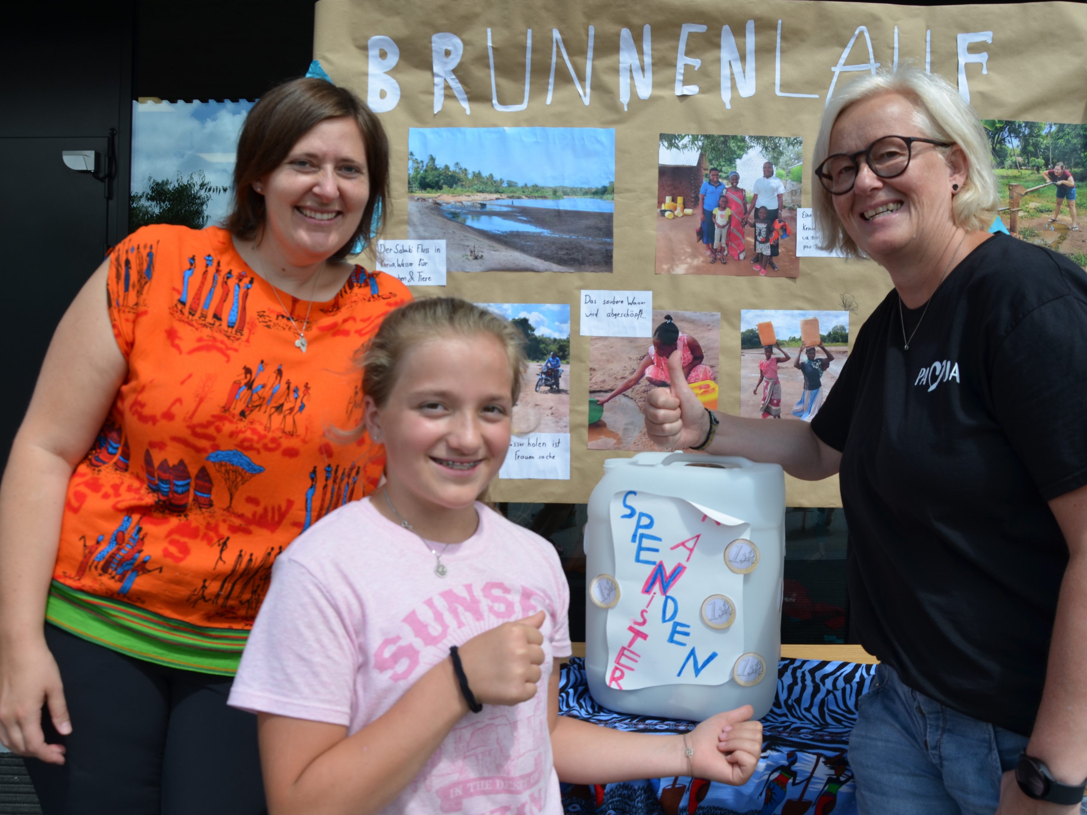 Die Schülerin Paula Rauch war begeistert vom Projekt der Lehrerinnen Elisabeth Felder und Sandra Fischer. Die Schülerin Paula Rauch war begeistert vom Projekt der Lehrerinnen Elisabeth Felder und Sandra Fischer.