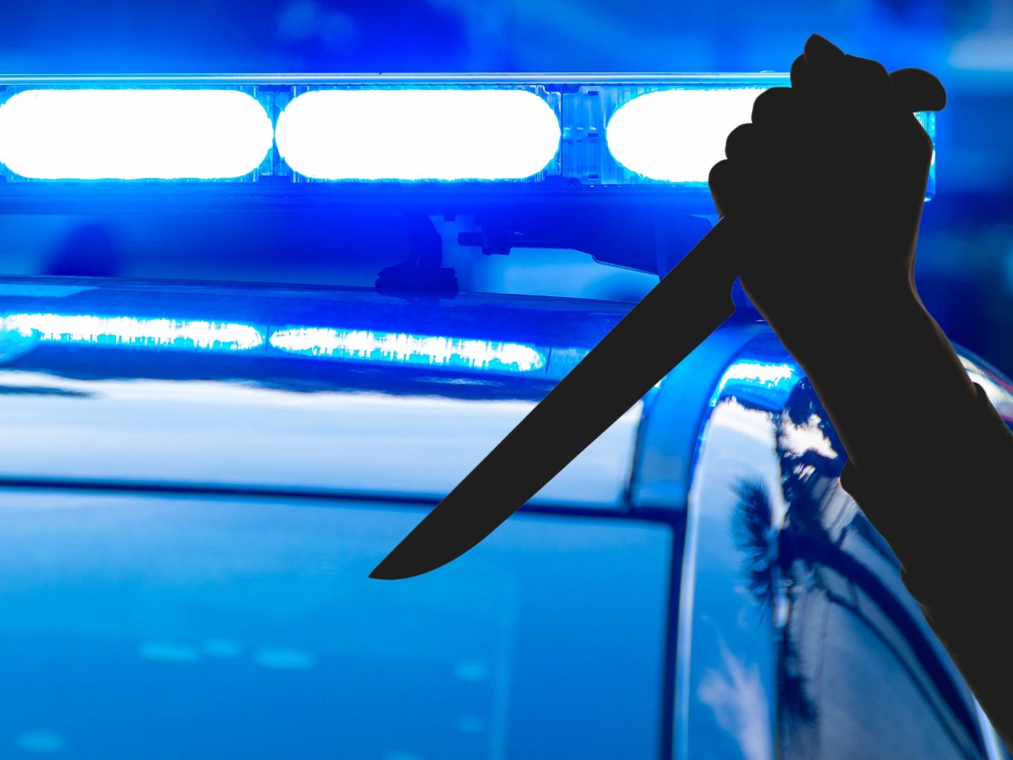 Frau attackierte ihren Lebensgefährten mit Küchenmesser. Frau attackierte ihren Lebensgefährten mit Küchenmesser.