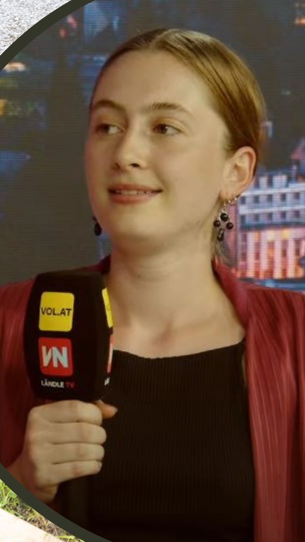 Julia K. bei "Vorarlberg LIVE".