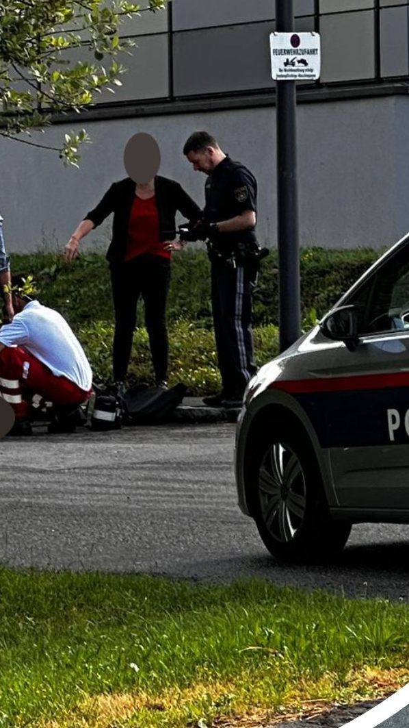 Eine Russmedia-Mitarbeiterin zeigte bei Handgreiflichkeiten Zivilcourage.