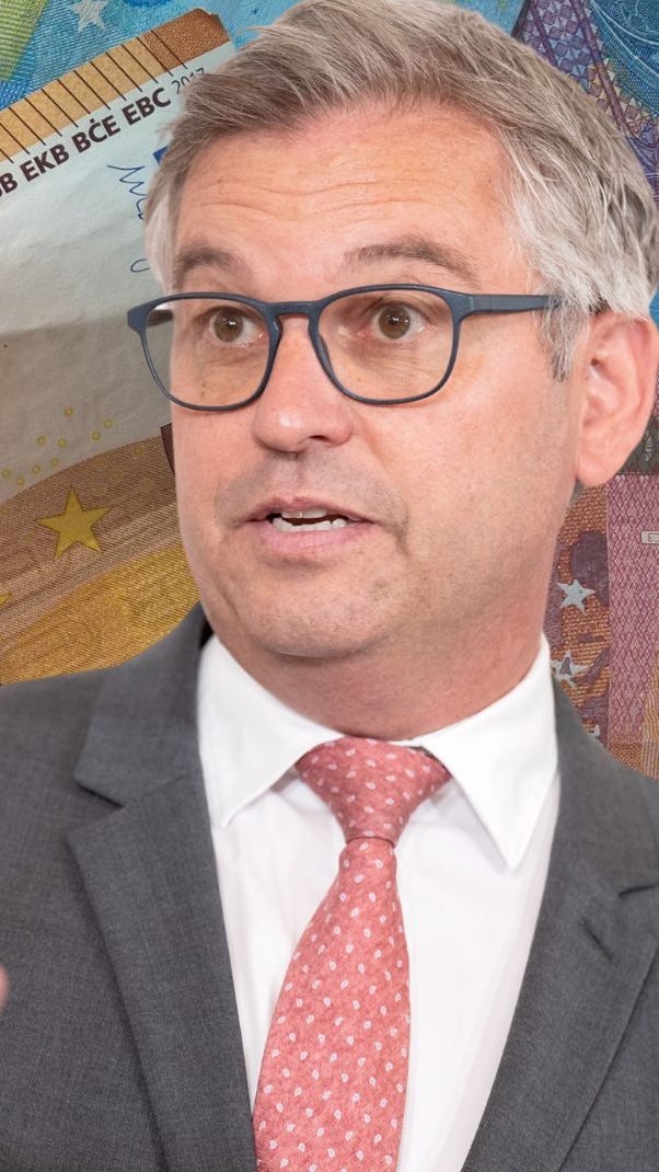 Finanzminister Magnus Brunner stand in der "Pressestunde" Rede und Antwort.