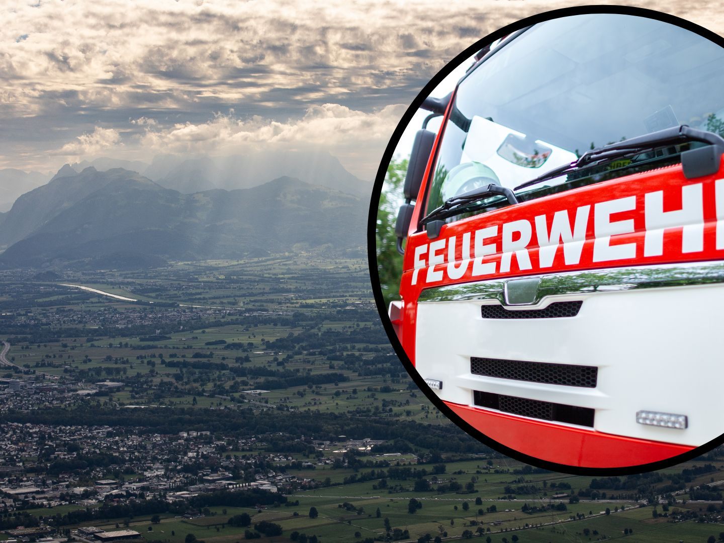 Die Feuerwehr war am Abend im Dauereinsatz.