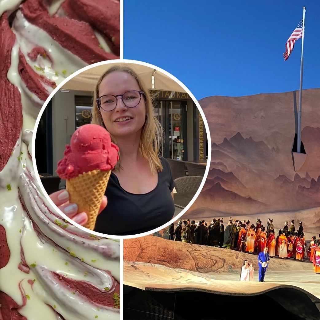 Es gibt jetzt ein Eis passend zu "Madame Butterfly".