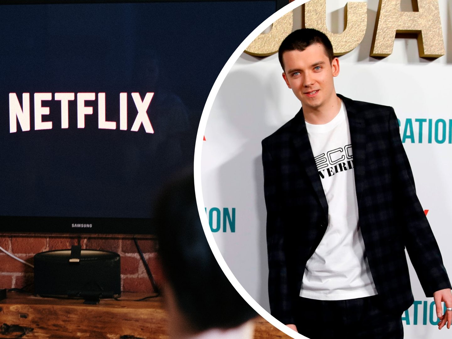 Schauspielern Asa Butterfield ist ein bekanntes Gesicht in der Serie "Sex Education". Schauspielern Asa Butterfield ist ein bekanntes Gesicht in der Serie "Sex Education".