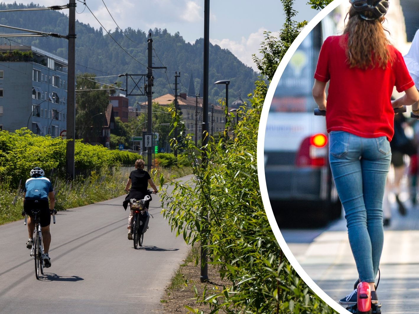 Hauptaugenmerk der Schwerpunktkontrollen lag auf modifizierten E-Bikes und E-Scootern. (Symbolbild)