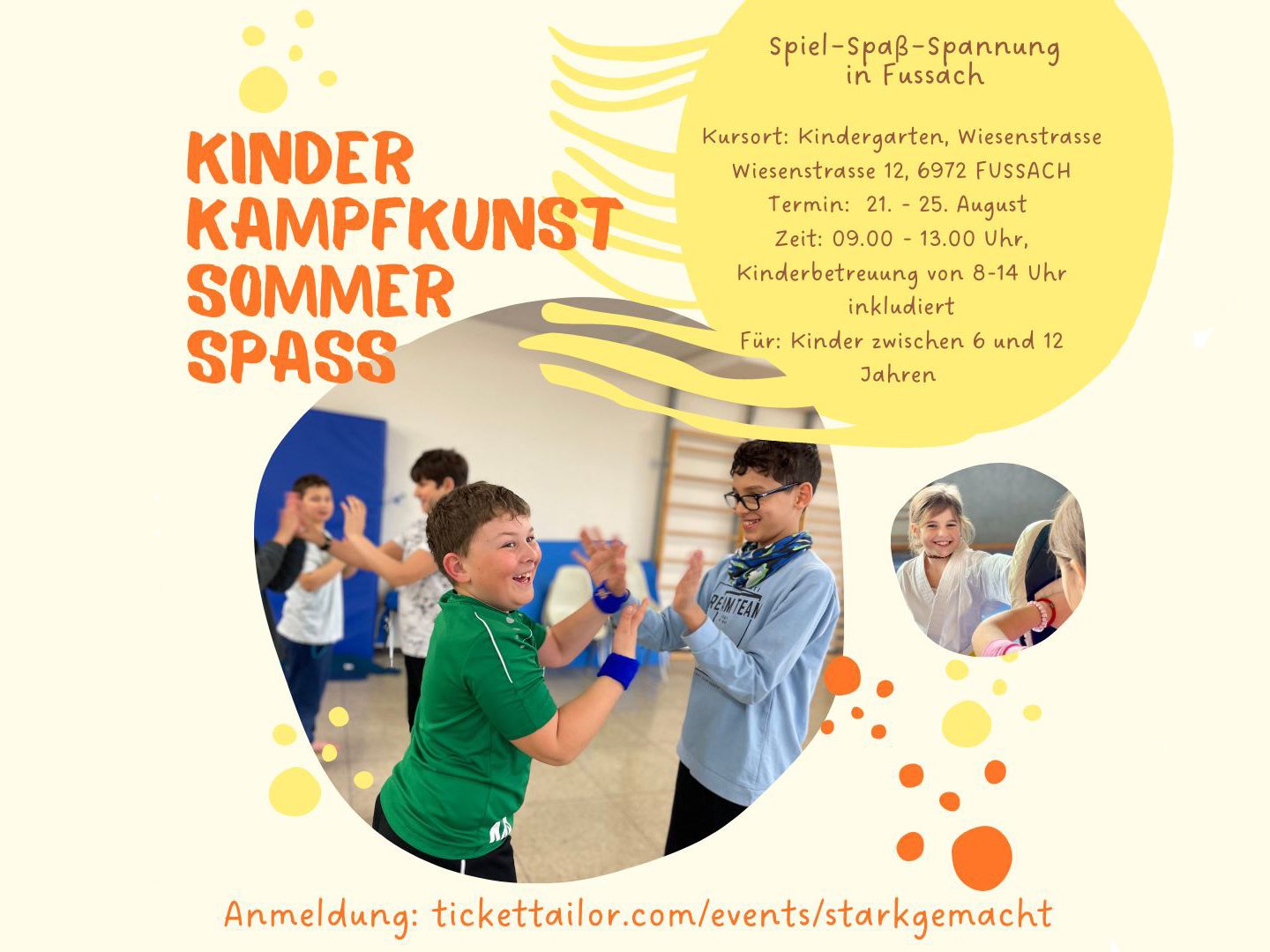 NEU: Kinder Kampfkunst Sommer Spass im Rheindelta NEU: Kinder Kampfkunst Sommer Spass im Rheindelta