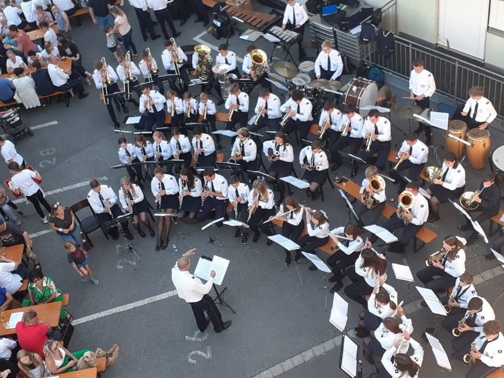 Platzkonzert der Bürgermusik Lauterach
