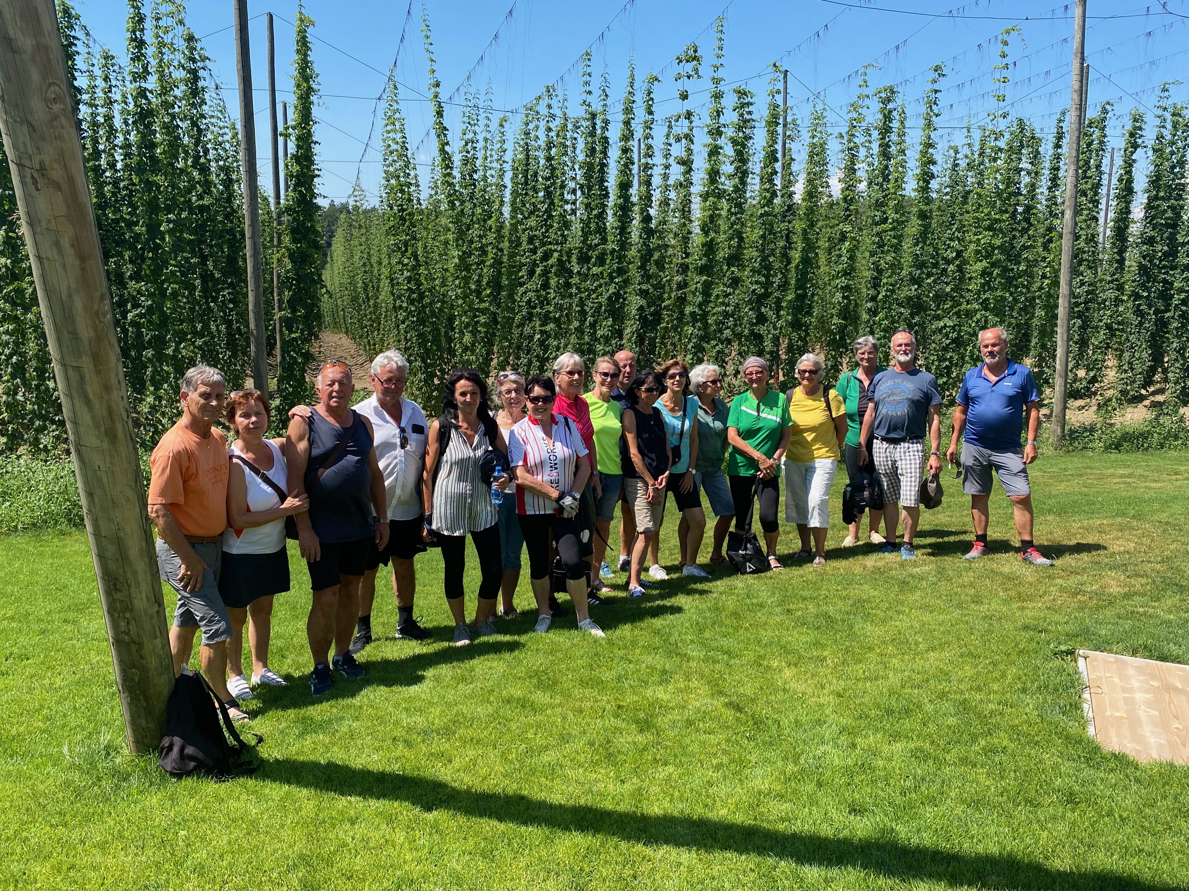 Mittagsrast im „Hopfengut No20“