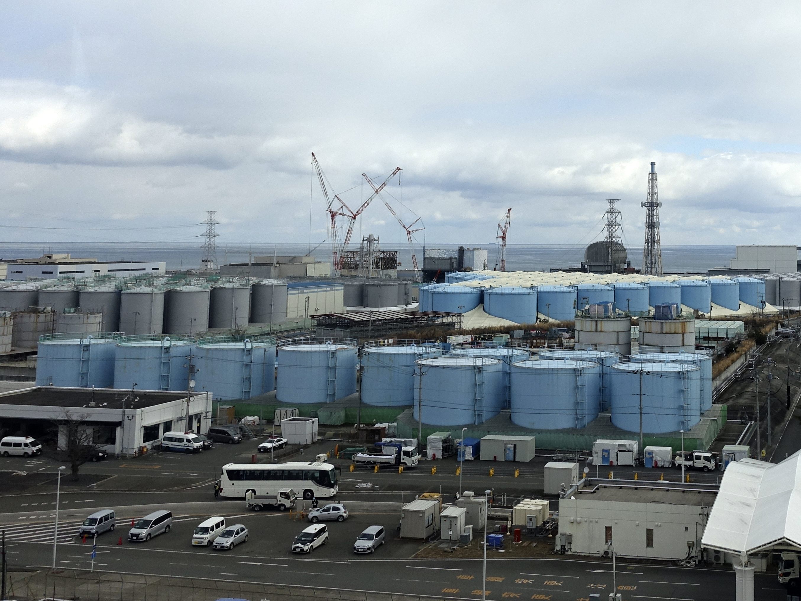 Noch wird das Fukushima-Kühlwasser in 1.000 Tanks gelagert.