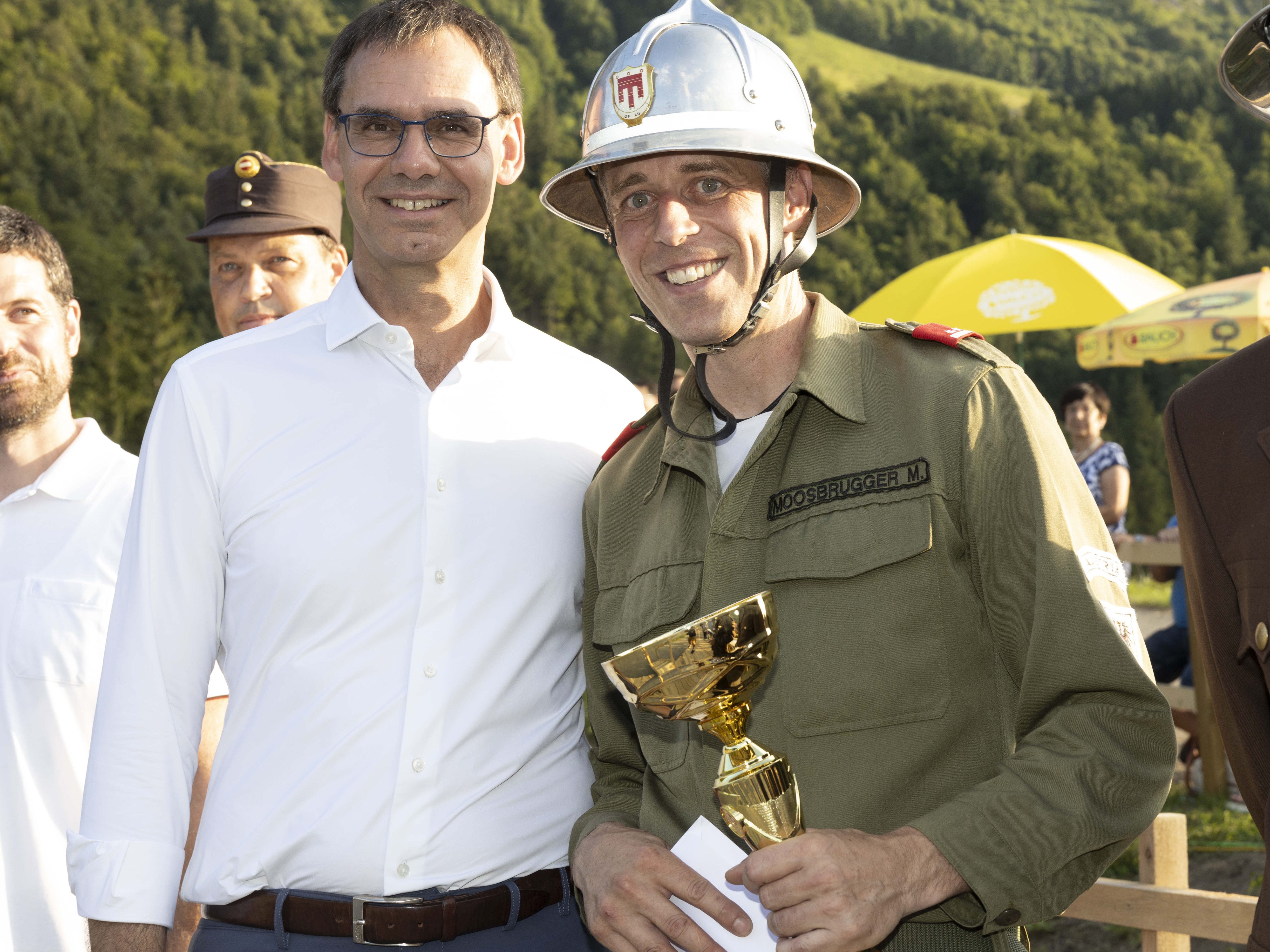 Auh LH Markus wallner war zu Gast bei den 40. Nassleistungsbewerben des Bezirks Bregenz und gartulierte den Siegern. Auh LH Markus wallner war zu Gast bei den 40. Nassleistungsbewerben des Bezirks Bregenz und gartulierte den Siegern.