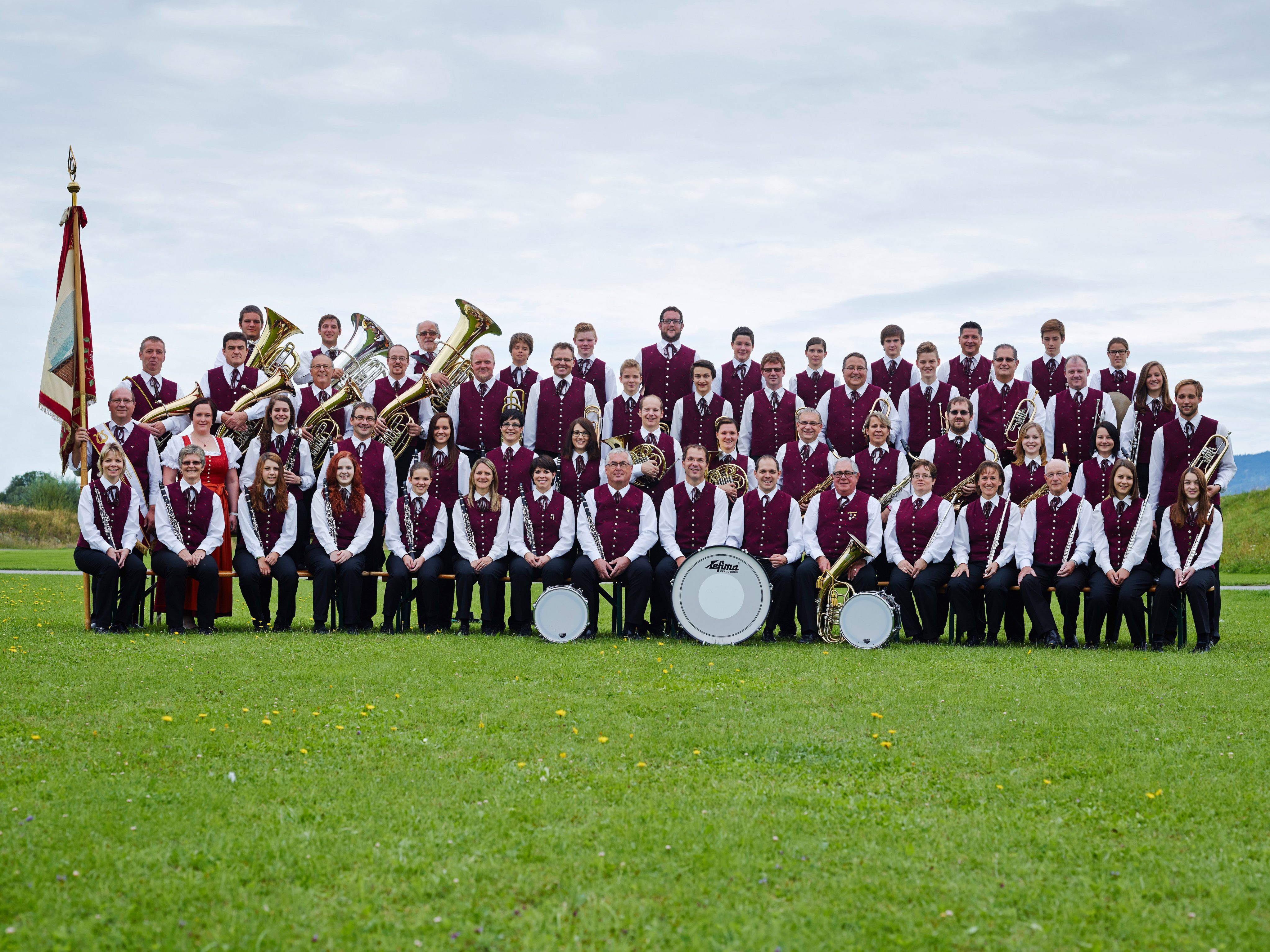 Die Musikantinnen und Musikanten vom Musikverein Concordia freuen sich auf ihr Konzert bei Sommer am Platz. Die Musikantinnen und Musikanten vom Musikverein Concordia freuen sich auf ihr Konzert bei Sommer am Platz.
