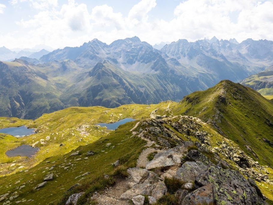 Alpenmosaik Montafon Der Madrisella Gipfelweg Gaschurn VOL.AT